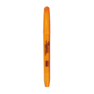 Sharpie® Pocket Style Highlighters, Chisel Tip, Fluorescent Orange, Dozen (SAN27006)