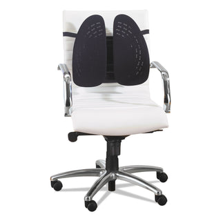Kensington® Conform Back Rest with SmartFit, 16 3/4w x 4 1/2d x 15 3/4h, Black (KMW60412)