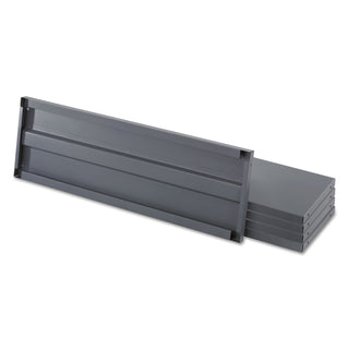 Safco® Commercial Steel Shelving Unit, Five-Shelf, 36w x 18d x 75h, Dark Gray (SAF6266)