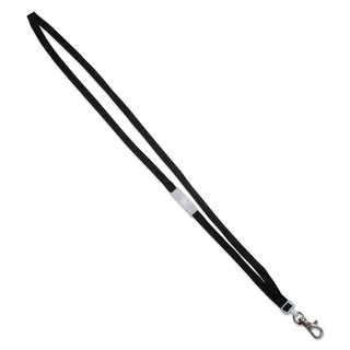 Advantus Deluxe Safety Lanyards, Lobster Claw Hook Style, 36" Long, Black, 24/Box (AVT75421)