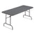 Iceberg IndestrucTables Too 1200 Series Bi-Fold Table, 60w x 30d x 29h, Charcoal (ICE65457)
