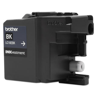 Brother LC10EBK INKvestment Super High-Yield Ink, 2400 Page-Yield, Black (BRTLC10EBK)