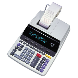 Sharp® EL2630PIII Two-Color Printing Calculator, Black/Red Print, 4.8 Lines/Sec (SHREL2630PIII)