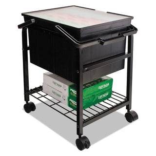 Advantus Heavy-Duty File Shuttle, 17.13w x 14.25d x 20h, Black (AVTFS2BHD)