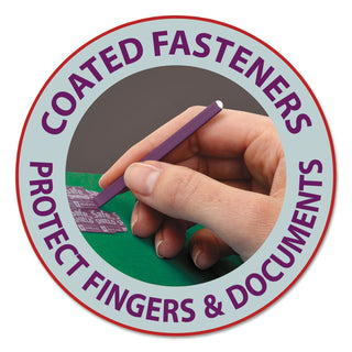 Smead™ Colored Pressboard Folders with Two SafeSHIELD Coated Fasteners, 1/3-Cut Tabs, Letter Size, Green, 25/Box (SMD14938)