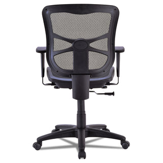 Alera® Elusion Series Mesh Mid-Back Swivel/Tilt Chair, Supports up to 275 lbs., Black Seat/Black Back, Black Base (ALEEL42B18)