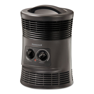 Honeywell 360 Surround Fan Forced Heater, 1,500 W, 9 x 9 x 12, Gray (HWLHHF360VV2)
