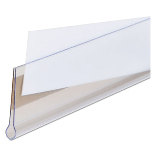 C-Line® Self-Adhesive Label Holders, Top Load, 1/2 x 3, Clear, 50/Pack (CLI87607)