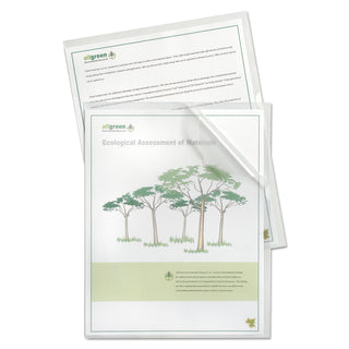 C-Line® Specialty Project Folders, Letter Size, Clear, 25/Box (CLI62627)