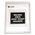 C-Line® Clear Vinyl Shop Ticket Holders, Both Sides Clear, 15 Sheets, 8 1/2 x 11, 50/BX (CLI80911)