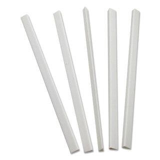 C-Line® Slide 'N Grip Binding Bars, White, 11 x 1/4, 100/Box (CLI34447)
