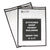 C-Line® Shop Ticket Holders, Stitched, Both Sides Clear, 75", 11 x 17, 25/Box (CLI46117)