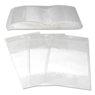 C-Line® Write-On Poly Bags, 2 mil, 4" x 6", Clear, 1,000/Carton (CLI47246)