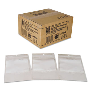 C-Line® Write-On Poly Bags, 2 mil, 4" x 6", Clear, 1,000/Carton (CLI47246)
