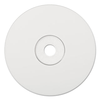Verbatim® 100 x CD-R - 700 MB (80min) 52X - White - Ink Jet Printable Surface, Printable Inner Hub - Spindle - Storage Media (26267B)