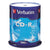 Verbatim® CD-R Discs, 700MB/80min, 52x, Spindle, Silver, 100/Pack (VER94554)