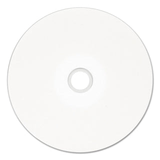 Verbatim® Inkjet Printable DVD+R Discs, 4.7GB, 16x, Spindle, White, 50/Pack (VER94917)
