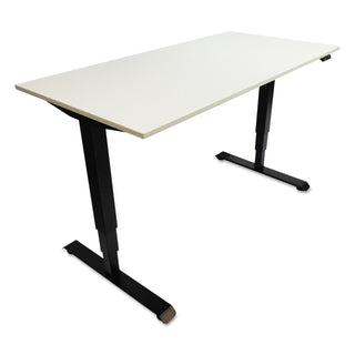 Alera® AdaptivErgo 3-Stage Electric Table Base w/Memory Controls, 25" to 50.7", Black (ALEHT3SAB)