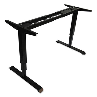 Alera® AdaptivErgo 3-Stage Electric Table Base w/Memory Controls, 25" to 50.7", Black (ALEHT3SAB)