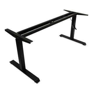 Alera® AdaptivErgo Pneumatic Height-Adjustable Table Base, 26.18" to 39.57", Black (ALEHTPN1B)
