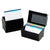 Oxford™ Plastic Index Card File, 500 Capacity, 8 5/8w x 6 3/8d, Black (ESS01581)
