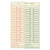 TOPS™ Time Clock Cards, Replacement for 10-100382/1950-9631, Two Sides, 3.5 x 10.5, 500/Box (TOP1276)