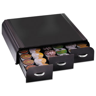 Mind Reader Anchor 36 Capacity Coffee Pod Drawer, 13 23/50 x 12 87/100 x 2 18/25 (EMSTRY01BLK) (EMSTRY01BLK)