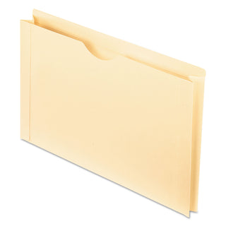 Pendaflex® Manila Reinforced File Jackets, 2-Ply Straight Tab, Legal Size, Manila, 50/Box (ESS23200)