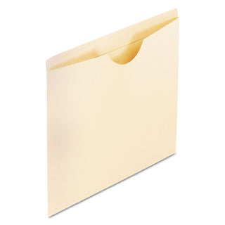 Pendaflex® Manila Reinforced File Jackets, 2-Ply Straight Tab, Letter Size, Manila, 100/Box (ESS22000)
