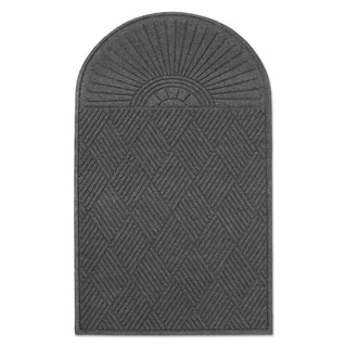 Guardian EcoGuard Diamond Floor Mat, Single Fan, 36 x 72, Charcoal (MLLEGDSF030604)