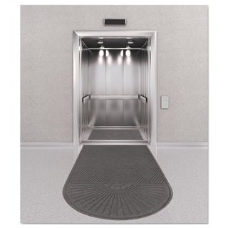 Guardian EcoGuard Diamond Floor Mat, Single Fan, 48 x 96, Charcoal (MLLEGDSF040804)