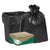 Earthsense® Commercial Linear Low Density Recycled Can Liners, 16 gal, 0.85 mil, 24" x 33", Black, 500/Carton (WBIRNW3310)