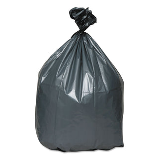 Platinum Plus® Can Liners, 33 gal, 1.35 mil, 33" x 40", Gray, 100/Carton (WBIPLA4070)