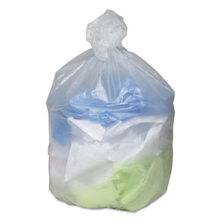 Ultra Plus® Can Liners, 33 gal, 11 microns, 33" x 40", Natural, 100/Carton (WBIWHD3339)
