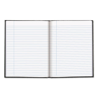 Blueline® Executive Notebook, 1-Subject, Medium/College Rule, Black Cover, (150) 9.25 x 7.25 Sheets (REDA7BLK)