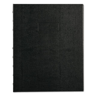 Blueline® NotePro Notebook, 1-Subject, Narrow Rule, Black Cover, (75) 9.25 x 7.25 Sheets (REDA7150BLK)