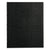 Blueline® NotePro Notebook, 1-Subject, Narrow Rule, Black Cover, (75) 9.25 x 7.25 Sheets (REDA7150BLK)
