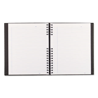 Blueline® NotePro Notebook, 1-Subject, Medium/College Rule, Black Cover, (150) 11 x 8.5 Sheets (REDA10300BLK)