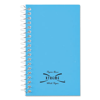 National® Paper Blanc Xtreme White Wirebound Memo Books, Narrow Rule, Randomly Assorted Cover Color, (60) 5 x 3 Sheets (RED31220)