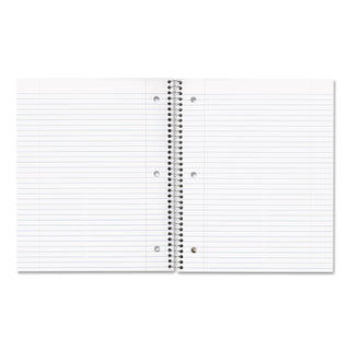 National® Single-Subject Wirebound Notebooks, Medium/College Rule, Randomly Assorted Kraft Covers, (80) 11 x 8.88 Sheets (RED33709)