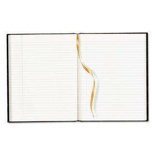 Blueline® Executive Notebook with Ribbon Bookmark, 1-Subject, Medium/College Rule, Blue Cover, (75) 11 x 8.5 Sheets (REDA1082)