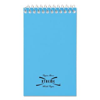 National® Paper Blanc Xtreme White Wirebound Memo Pads, Narrow Rule, Randomly Assorted Cover Colors, 60 White 3 x 5 Sheets (RED31120)