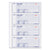 Rediform® Money Receipt Book, Softcover, Three-Part Carbonless, 7 x 2.75, 4 Forms/Sheet, 100 Forms Total (RED8L808)