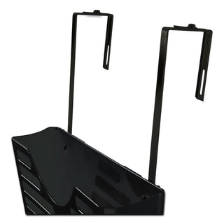 Officemate Filing System w/Hanger Set, 3 Pockets, Letter, 28 x 13 1/2 x 4 3/4, Charcoal (OIC29314)