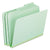 Pendaflex® Pressboard Expanding File Folders, 1/3-Cut Tabs, Letter Size, Green, 25/Box (ESS17167)