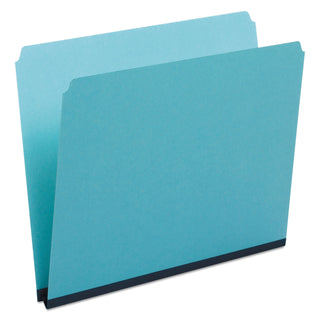 Pendaflex® Pressboard Expanding File Folders, Straight Tab, Letter Size, Blue, 25/Box (ESS9200)