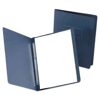 Oxford™ Paper Report Cover, Large 2 Prong Fastener, Letter, 3" Capacity, Black, 25/Box (ESS5730105)