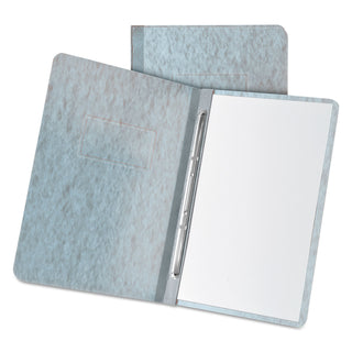 Oxford™ Pressboard Report Cover, 2 Prong Fastener, Letter, 3" Capacity, Gray (ESS12905)
