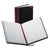 Boorum & Pease® Record/Account Book, Record Rule, Black/Red, 300 Pages, 9 5/8 x 7 5/8 (ESS38300R)