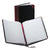 Boorum & Pease® Record/Account Book, Record Rule, Black/Red, 150 Pages, 9 5/8 x 7 5/8 (ESS38150R)